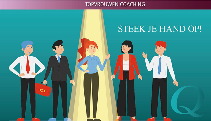 Wacht niet tot je die promotie wordt aangeboden. Steek je hand op!
